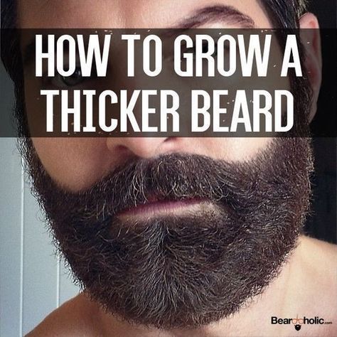 11 Proven Tips on How to Grow a Thicker Beard From Beardoholic.com Beard Growth Tips, Shaved Head With Beard, Ducktail Beard, Goatee Beard, Beard Logo, Patchy Beard, Beard Tips, Beard Styles Short, Beard Wax