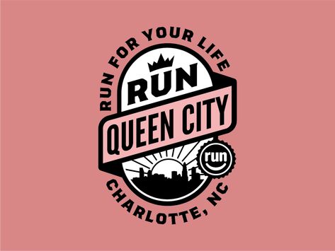 Queen City Badge by Mark Hardin Veliko Tarnovo, Soccer Logo, City Logo, Logo And Identity, Brand Icon, Crest Logo, Minimal Logo Design, Queen City, Badge Design