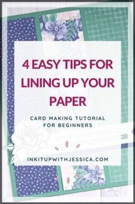 Layering Cards, Card Making Ideas For Beginners, Card Making Tools, Layering Techniques, Fancy Fold Card Tutorials, Card Making Templates, Card Making Tips, Lining Up, Paper Types