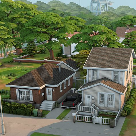 Sims 2 House, Sims 4 Houses Layout, The Sims 4 Lots, Sims 4 Challenges, Sims 4 Family, Sims 4 House Plans, Sims 4 House Building, Sims 4 House Design, Casas The Sims 4