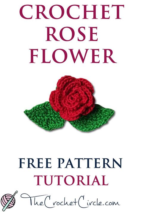 Link to a crochet rose flower free pattern and a diagram Crochet Flower Patterns Free, Small Crochet Flower, Crochet Flowers Tutorial, Diy Crochet Flowers Tutorial, Crochet Small Flower, Diy Crochet Flowers, Crochet Rose Pattern, Crochet Cute, Rose Hat