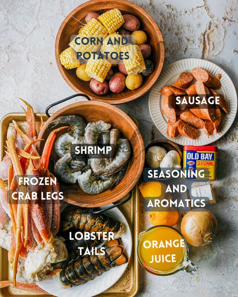 The Best Seafood Boil, Low Carb Seafood Boil, Garlic Butter Seafood Boil Recipe, Louisiana Shrimp Boil Seasoning, Shrimp And Crab Boil In Oven, Crayfish Boil Recipe, Smoked Seafood Boil, Seafood Boil With Eggs Recipe, Crabboil Seafood Boil