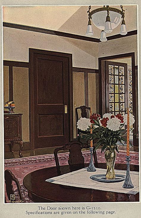 1920 Dining Room, 1920 Bungalow Remodel, 1930s Dining Room, 1920s Dining Room, Bungalow Furniture, 1920 Bungalow, 1920 House, 1920s Home Decor, Bungalow Remodel