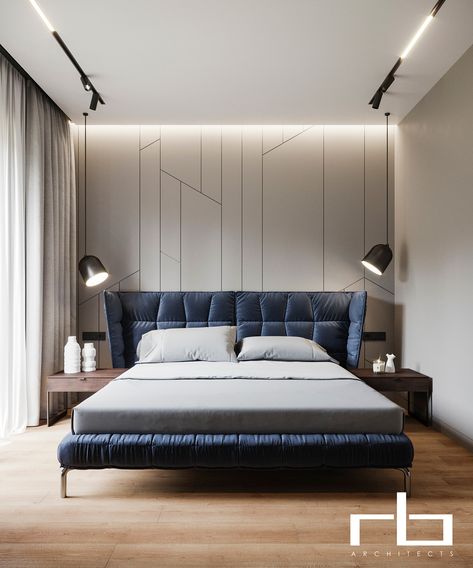 Bed Back Design, Bed Headboard Design, Bedroom Interior Design Luxury, Modern Luxury Bedroom, Modern Bedroom Interior, Bedroom Bed Design, Bed Furniture Design, Bedroom Furniture Design, Modern Bedroom Design