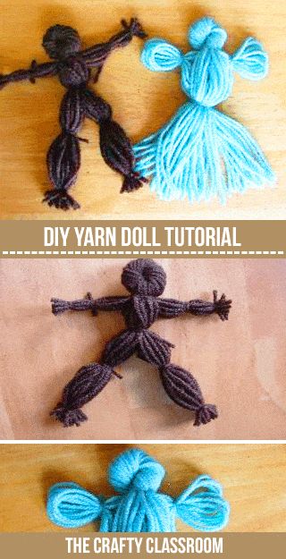 Yarn Doll Craft for Kids Pioneer Day Activities, Pioneer Activities, Pioneer Crafts, Diy Yarn Dolls, Pioneer Camp, Yarn Crafts For Kids, Pioneer Days, Wild West Theme, American Heritage Girls