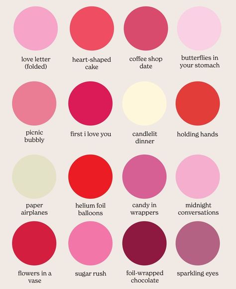 Valentines Color Palette, Lipstick Color Palette, Quinceanera Themes Dresses, Twenty Twenty, Quinceanera Themes, Palette Design, Color Pallete, Color Schemes Colour Palettes, Valentine Coloring