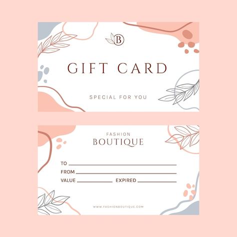 Card Shop Design, Nails Gift Card, Nail Gift Ideas, Gift Card Design Voucher, Gift Card Graphic Design, Gift Cards Design, Salon Gift Card, Gift Voucher Design, Shein Gift Card