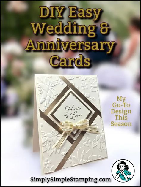 I am excited to find this card making idea that will be perfect for Weddings and Anniversaries. I have a ton of special occasions this summer and this card is not only one-of-a-kind but it’s easy to make. Connie Stewart has provided a video tutorial and a supply list so that you can follow along and make your card in minutes. 25th Wedding Anniversary Cards Handmade, Stamping Up Anniversary Card Ideas, Stampin Up Anniversary Cards, Fractured Cards, Shuffle Cards, Homemade Wedding Cards, Stampin Up Wedding Cards, Shutter Cards, 2024 Card