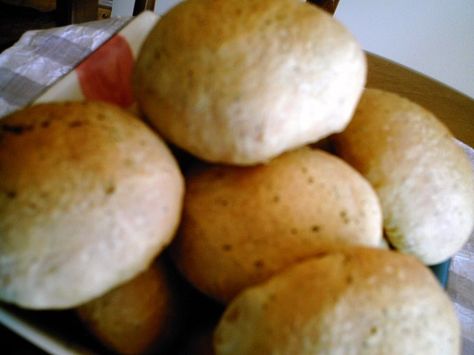 Focaccia Buns Bread Active Dry Yeast, Focaccia Buns, Thyme Bread, King Arthur Gluten Free, French Bread Loaf, Basil Salt, Bread Sticks Recipe, Buns Recipe, Sourdough Bread Recipe