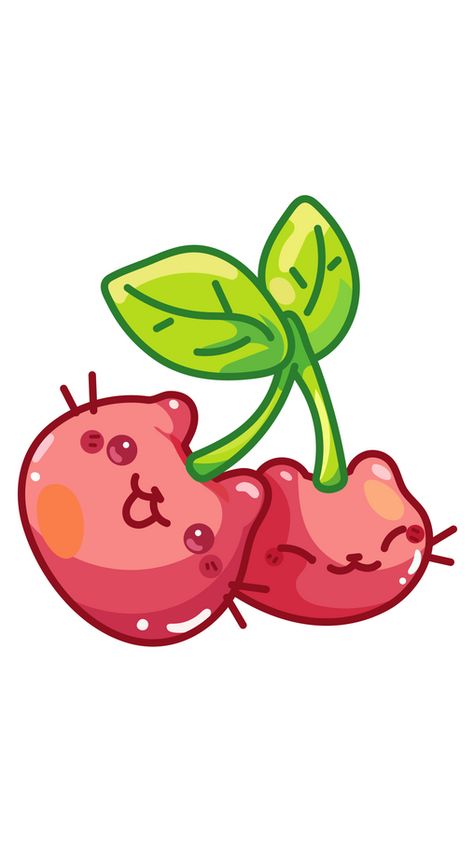 In the world of adorable mashups, there's one that's sure to bring a smile to your face: cute cherry cats! This delightful combination combines the sweetness of cherries with the playful and lovable... Frog And Axolotl Drawing, Kawaii Owl Drawing, Kawaii Art Aesthetic, Cartoon Animal Art, Cute Cartoon Food, 귀여운 음식 그림, Face Cute, Cute Drawing, Cute Food Drawings