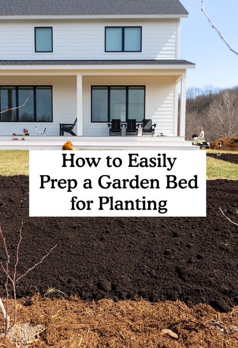 How to Easily Prepare a Garden Bed - Ultimate Guide - Fresh Exchange Preparing Garden Beds, Home Garden Ideas, Cut Flower Garden, Home Vegetable Garden, Outside Living, Backyard Inspo, Top Soil, Garden Bed, Fragrant Flowers