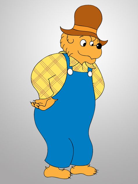 papa berenstain bear Berenstain Bears Party, Bernstein Bears, Bernstein Bear, Panda Day, Book Character Day, Cartoon Network Characters, Children's Book Characters, Teddy Bear Day, Best Cartoons Ever