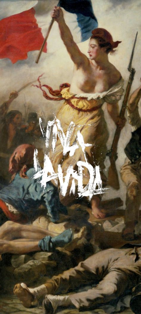 Coldplay Art, Coldplay Wallpaper, Liberty Leading The People, Play Poster, Album Artwork Cover Art, Music Poster Design, Band Rock, Viva La Vida, Chris Martin