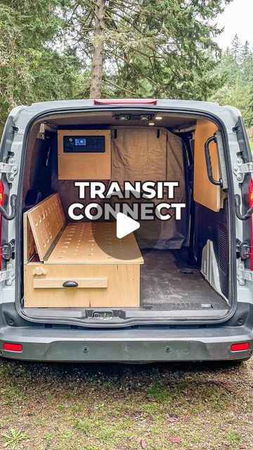 Custom Campervan Builds & Conversions | Car Camper Kits on Instagram: "Let’s hear it for the small vans 🙌 This Ford Transit Connect is a thing of beauty, with tons of transforming furniture pieces like a custom Frontier Futon and a flip-down desk. We even mounted the electrical system up high to save on floor space 🔋

If you love the idea of a smaller campervan that allows you to save on gas and navigate the world with the same maneuverability as a car, then doing a conversion in a van like the Transit Connect, ProMaster City, or Nissan NV200 could be the way to go! 😊

Our team is extremely knowledgeable about these smaller builds and can work with you to develop a layout that will align perfectly with your travel needs 👩🏻‍🔧👨🏻‍🔧 Send us a DM or inquire through our profile link to Transit Connect Conversion, Ford Connect Camper Conversion, Ford Custom Campervan, Small Van Conversion Ideas Layout, Transit Connect Camper Conversion, Transit Custom Camper, Ford Transit Custom Camper, Ford Transit Camper Conversion, Ford Transit Connect Camper