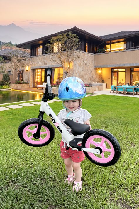 🚴‍♂️ Big adventures start with small steps! Our 12-inch Balance Bike for toddlers is now available 
with a special 15% off discount on the first order.
 Get yours and let the adventures begin! 🌍 
 Use Code: 12BIKE15 at checkout
OrderNow https://www.rfr.bz/pmeepdh #kidsonbikes #beginnerbiker #bikeforkids #FirstBikeAdventures Toddler Bicycle, White Balance, Small Steps, Balance Bike, Cycling Workout, Kids Bike, Golf Sport, Big Adventure, Outdoor Games