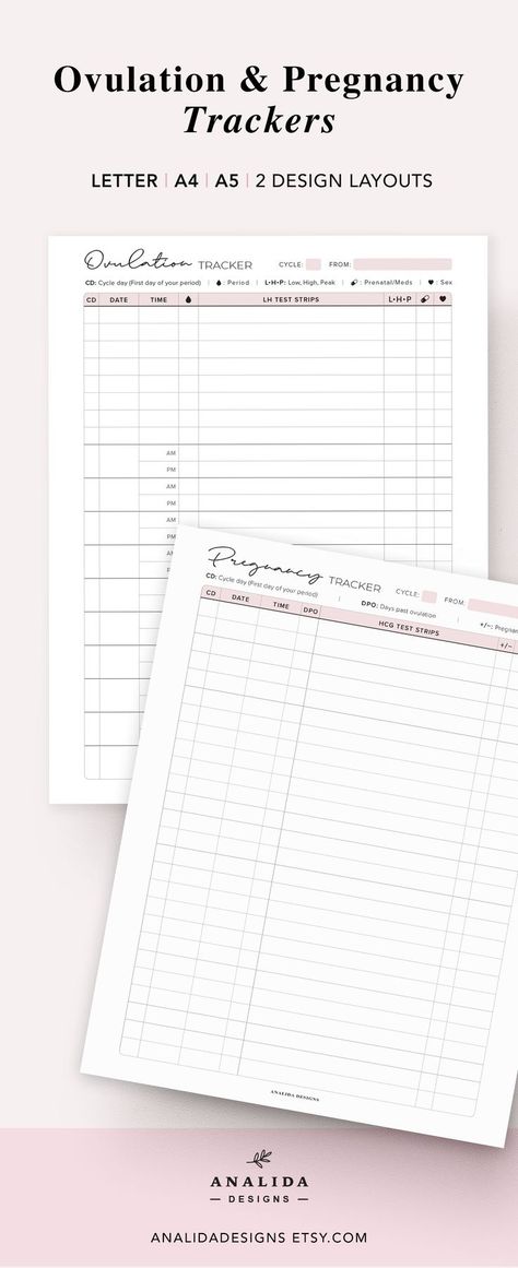 These simple blank inserts are designed to track ovulation & pregnancy when Trying To Conceive (TTC). Categorized columns to keep a record of your cycle (CD), period, Sexual Intercourse, prenatal/meds, and also have a good space to paste your ovulation test strips or pregnancy test strips. Fertility Planner, Planner Layout Templates, Ovulation Tracking, Fertility Tracker, Pregnancy Tracker, Ovulation Test, Daily Planner Printables Free, Study Planner Printable, Pregnancy Guide