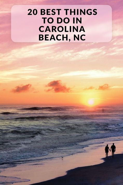 Discover the 20 best things to do in Carolina Beach, NC. Including Carolina Beach State Park, Carolina Beach Boadwalk, The Fort Fisher Aquarium and more. Carolina Beach Nc Things To Do, Indoor Things To Do, Sunset Beach Nc, Carolina Beach Nc, Wrightsville Beach Nc, Nc Beaches, North Carolina Coast, Carolina Coast, Beach Things