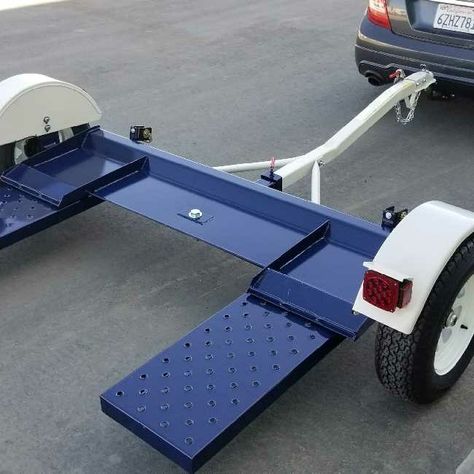 Tow Dolly, Trailer Light Wiring, Mobility Scooter Accessories, Trailer Dolly, Diy Tools Homemade, Trailer Kits, Trailer Diy, Trailer Plans, Towing Trailer