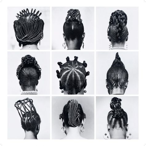 Structures of Identity. A exhibition from The Walther Collection | The Strength of Architecture | From 1998 Braids Hairstyles Pictures, Peter Lindbergh, African Braids Hairstyles, African Braids, Cindy Crawford, African Hairstyles, Hair Art, Afro Hairstyles, Black Is Beautiful