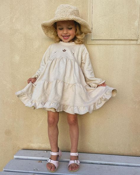 The dress that sold out within minutes last season is back at 9am tomorrow AEST ❤️‍🔥 She is our Camel Sands dress made of thick lush organic cotton, she can do no wrong ✨ #lollymay Maya Fashion, Young Fashion, Baddie Outfits, Childrens Fashion, Fashion Labels, Feminine Style, Toddler Outfits