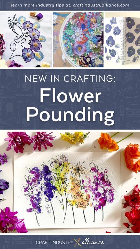 Fresh Flower Art Ideas, Using Flowers To Dye Fabric, Hammer Print Flowers, Flower Imprints On Paper, Hammer Flowers Paper, Flower Smashing Art, Flower Hammering On Fabric, How To Hammer Flowers On Fabric, Flower Transfer To Fabric