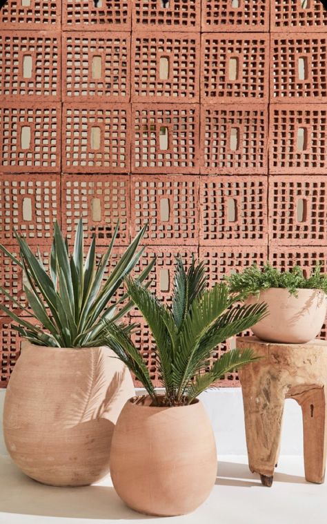 Breeze Blocks, Modern Mexican, Cafe Interior Design, Restaurant Interior Design, Restaurant Interior, Cafe Interior, Terra Cotta, Restaurant Design, Boutique Hotel