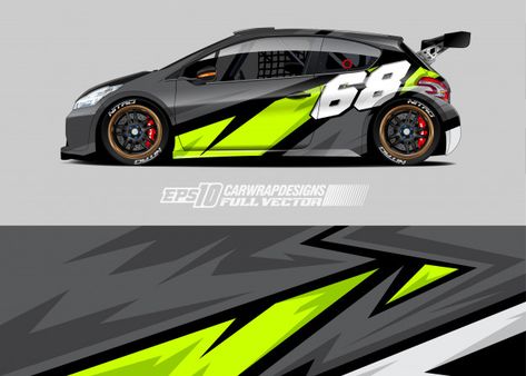 Rally Car Design, Livery Car, Car Vinyl Graphics, B13 Nissan, Wrapping Car, Laferrari Aperta, Car Stripes, Car Livery, Aventador Svj