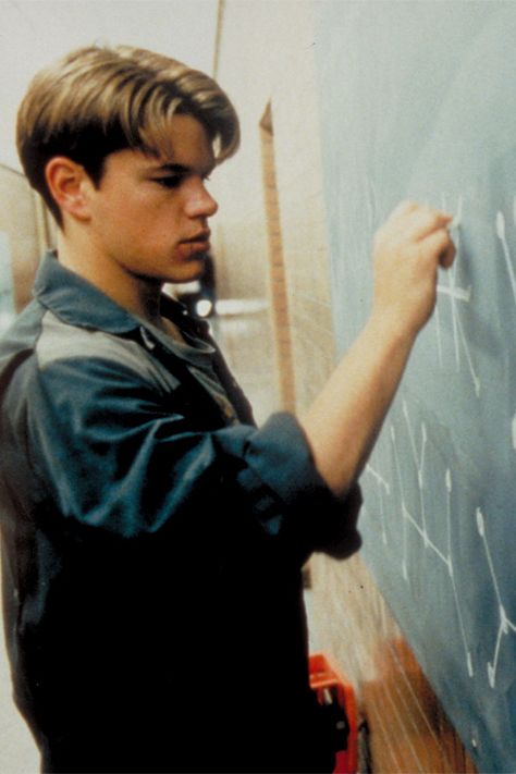 Matt Damon Wallpaper, Hunting Hairstyles, Matt Damon Good Will Hunting, Young Matt Damon, Matt Demon, Naked Lunch, Greg Kinnear, Adam Brody, Good Will Hunting