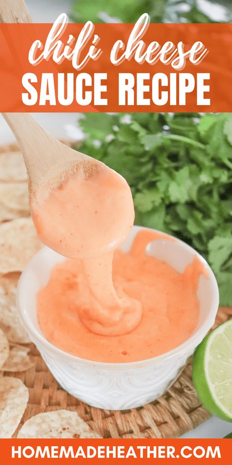 This is the best nacho cheese sauce recipe - perfectly smooth, delicious and easy to make. Enjoy it poured over nachos or as a zesty dip!