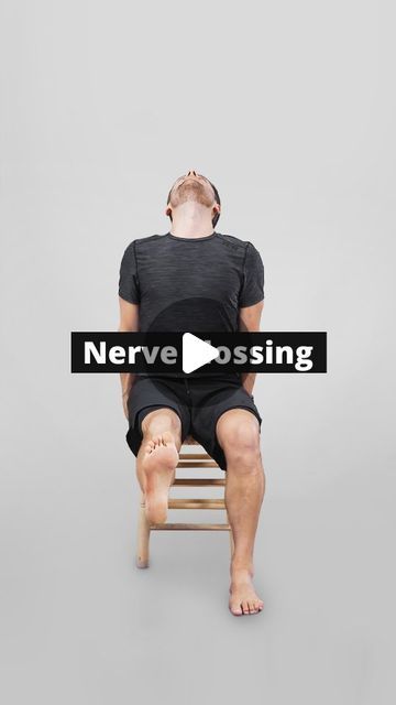 Lucas Rockwood on Instagram: "Nerve Floss for Sciatic Pain  Nerve flossing, or neural gliding, is a gentle technique that helps "floss" your nerves through surrounding tissue to relieve tension and irritation. It’s especially helpful for sciatica relief.  1️⃣Sit tall on a chair with your feet flat on the floor and hands on your thighs. 2️⃣Extend one leg straight out and flex your foot (toes pointing toward you). At the same time, tuck your chin toward your chest. 3️⃣Lower your leg and lift your head back to neutral. 4️⃣Repeat 8-10 times, then switch legs  Remember, not to push into any pain and aim to practice 1-2 times a day for gradual improvement" Sciatic Nerve Flossing, Stretches Routine, Nerve Flossing, Mobility Stretches, Nerve Relief, Morning Stretches Routine, Sciatic Nerve Relief, Sciatic Nerve Pain Relief, Hip Opener