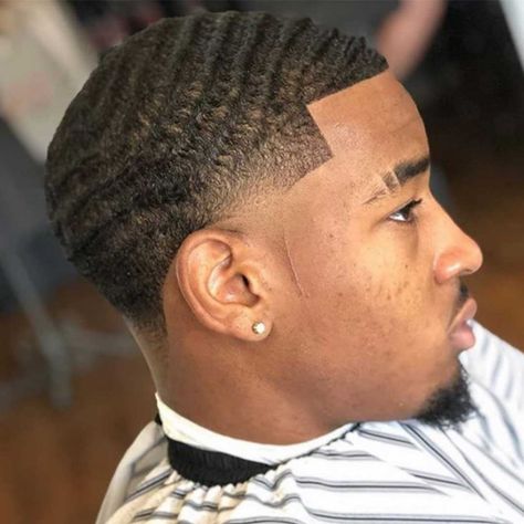 24+ Best Waves Haircuts for Black Men #waveshaircuts #360waves #180waves #fadehaircut #fadehaircutmen #lowfade #highfade #skinfade #menshairstyles #menshaircut #menshaircuts #fadehaircuts Black Man Haircut Fade, 360 Waves Hair, Taper Haircut, Blowout Haircut, Taper Fade Short Hair, Waves Hairstyle Men, Low Taper Fade Haircut, Men Fade Haircut Short, Black Boys Haircuts