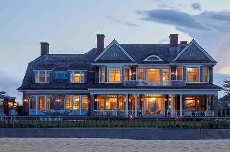 Second Floor Balcony, Beach House Tour, Ipe Decking, Mud Room Entry, Dreamy Beach, Custom Gates, Coastal City, Ceiling Treatments, Night Shot