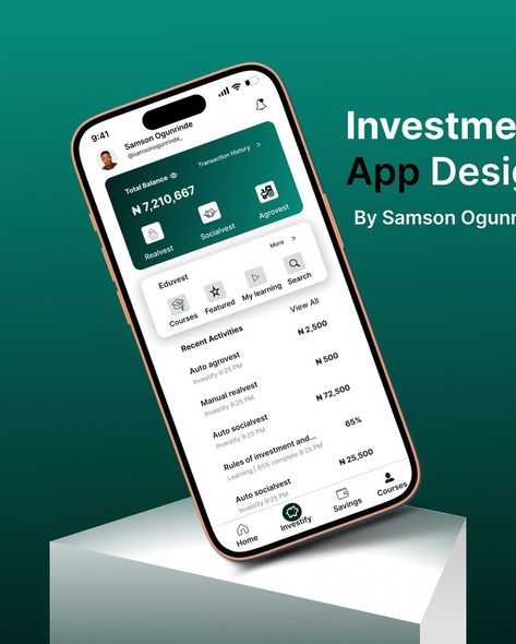 Starting the New Month with An Investment App Design. #productdesign #uiuxdesigner #uidesign #uxdesign #uxfoundry #figma #highfidelitywireframe Instagram Mockup, Investment App, Investing Apps, Ui Ux Designer, New Month, July 31, Wireframe, Ui Ux Design, Ux Design