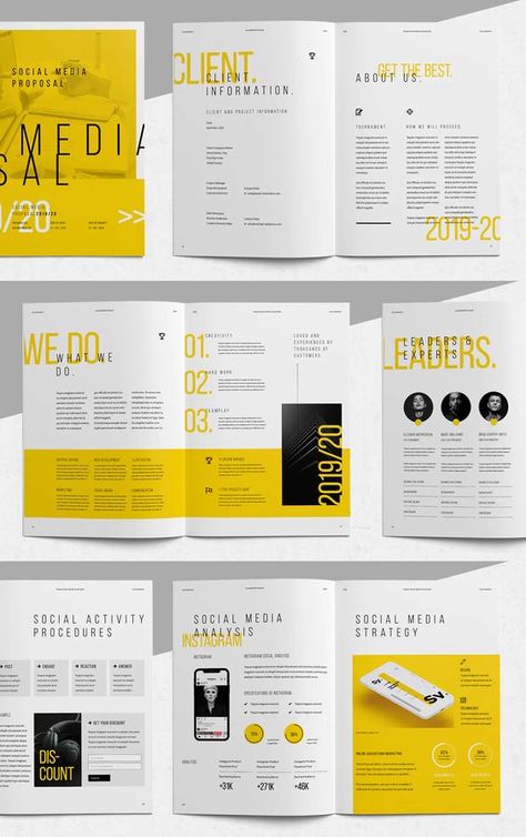 Business Proposal Brochure Template INDD - 40 pages Proposal Brochure, Proposal Design, Proposal Template, Letter Format, Social Activities, Business Proposal, Proposal Templates, Adobe Indesign, Brochure Template