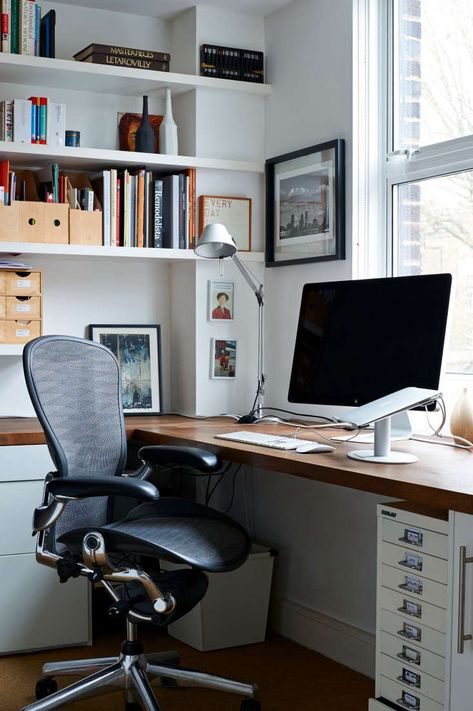 Cheap Office Furniture, Minimalist Office, Office Layout, Small Home Office, Home Office Setup, Diy Desk, Office Setup, Home Office Organization, Herman Miller