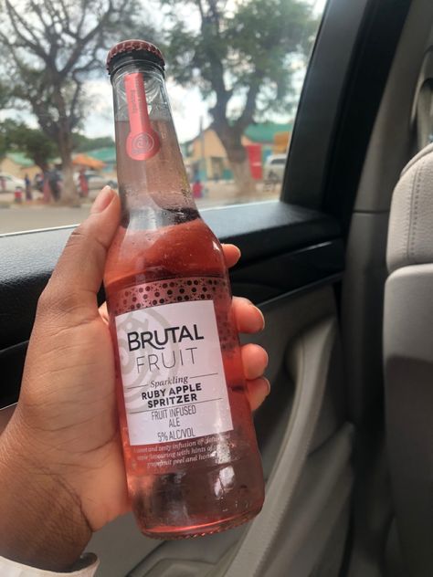 Brutal fruit, cider, beer, drink, cool, chilled Brutal Fruit Alcohol, Brutal Fruit Cider, Brutal Fruit, Alcoholic Drinks Aesthetic, Food Organization, African Aesthetic, Pretty Alcoholic Drinks, Drink Aesthetic, Drink Alcohol