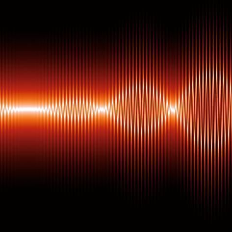 size: 24x24in Photographic Print: Sound Waves, Artwork by Mehau Kulyk : Waves Artwork, Sound Waves Design, Audio Waves, Soundwave Art, Sound Art, Posters Wall Art, Posters Wall, Sound Design, Sound Waves