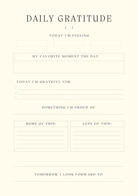 Gratitude Journal Prompts, Workbook Design, Diy Journal Books, Agenda Planner, Journal Writing Prompts, Daily Gratitude, Business Journal, Journal Template, Daily Routines