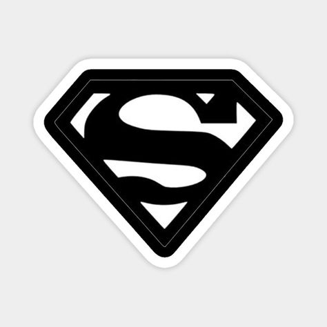 Superman Stickers, Logo Superman, Popular Things, Superman Logo, Mazda Logo, Letter Stickers, Man Of Steel, Letter S, Logo Sticker