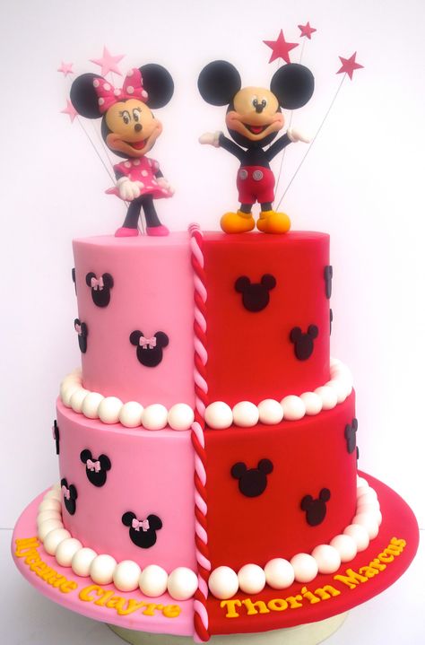 Mickey Minnie Cake Ideas, Mickey Minnie Mouse Cake, Mickey Mouse And Minnie Mouse Cake, Mickey And Minnie Mouse Birthday Cake, Mickey And Minnie Birthday Party Cake, Minnie And Mickey Birthday Party Ideas, Mickey Minnie Cake, Mickey And Minnie Cake Ideas, Mickey And Minnie Mouse Cake