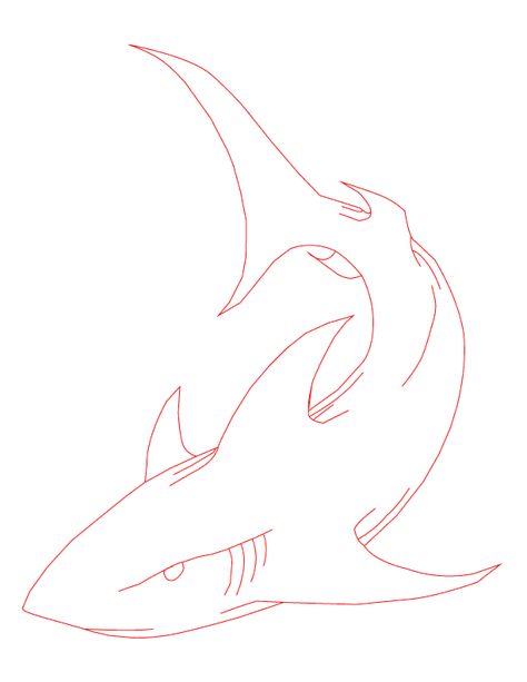 Great White Shark Tattoo Simple, Minimalist Shark Tattoo Simple, Shark Outline Drawing, Megalodon Tattoo, Shark Line Drawing, Shark Tattoo Minimalist, Shark Outline Tattoo, Simple Tattoo Outlines, White Shark Tattoo