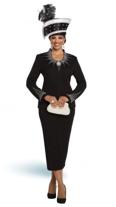 Black Church Outfit, Black Womens Suit, Sunday Dresses, Church Suits And Hats, Church Lady Hats, Church Attire, Women Church Suits, Women Church, Church Suits