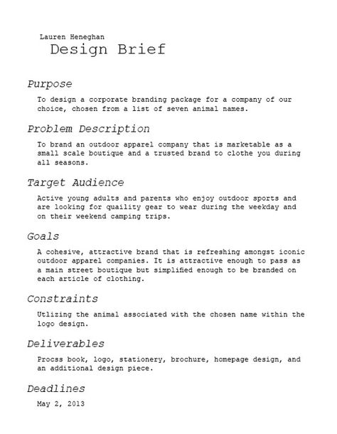 Design brief Design Brief Examples, Design Brief Ideas, Creative Brief Design, Graphic Design Brief, Branding Brief, Design Brief Template, Photography Infographic, Creative Brief Template, Category Management