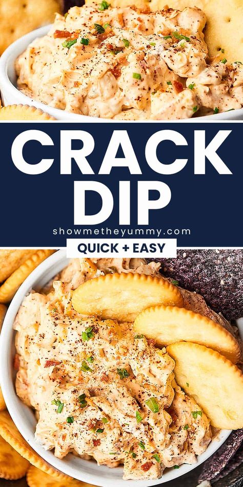 Snack Recipes With Cream Cheese, Whipped Cream Cheese Appetizer, Cracked Dip Recipe, Cream Cheese Cracker Dip Easy, Dips Using Sour Cream, Cream Cheese Dip Appetizers, Easy Cream Cheese Dip For Crackers, Quick Cream Cheese Dip, Easy Dip Recipes With Cream Cheese