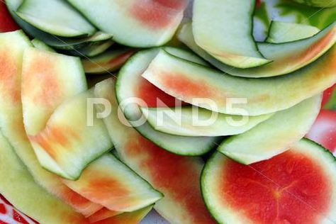 Watermelon Rinds texture Stock Photos #AD ,#Rinds#Watermelon#texture#Photos Best Tuna Salad, French Potatoes, Watermelon Benefits, Watermelon Rind, Easy Salmon, Salmon Patties, Watermelon Juice, Juicy Fruit, Simply Recipes