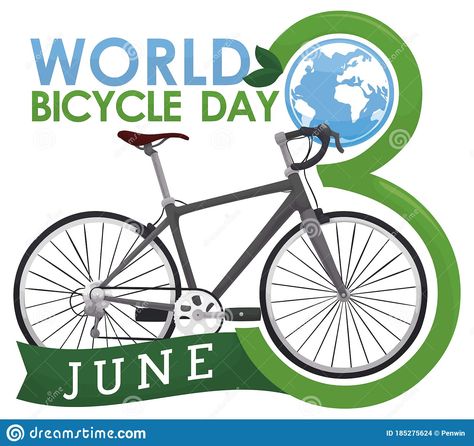 Bicycle Day Poster, June Illustration, World Bicycle Day, Banner Sample, Bike To Work, Downtown Photography, Mind Art, Cycling Posters, Insta Highlights