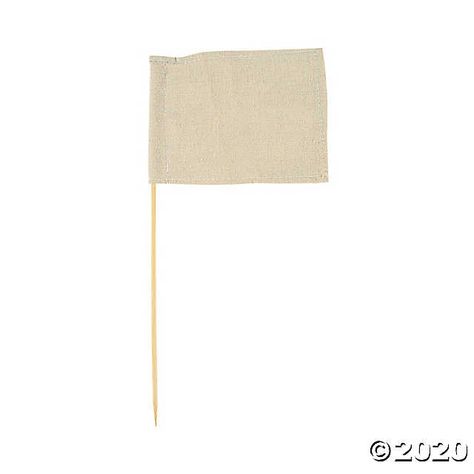 Make your own flag with these Do It Yourself Natural Small Flags! Create your own fluttering sign with these awesome flags! For a unique geography lesson, ... Make Your Own Flag, Fabric Paint Pens, Shabby Chic Tea Party, Shabby Chic Tea, Daisy Girl Scouts, Small Flags, Mini Flags, Do It Yourself Crafts, Fabric Markers