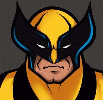 how to draw wolverine easy Wolverine Drawing Reference, Wolverine Fanart Cute, Wolverine Icons Comic Pfp, X Men 97 Wolverine, Cartoon Wolverine, Wolverine Xmen Comics, Wolverine Painting, How To Draw Avengers, How To Draw Wolverine