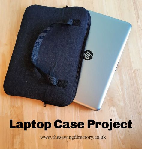 Laptop Pouch Pattern, Diy Laptop Bag Pattern, Laptop Case Pattern, Diy Laptop Bag, Backpack Project, Diy Laptop, Sewing Projects Free, Sewing Bags, Pc Portable