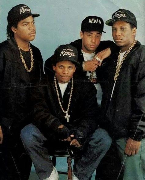 Ice Cube. Eazy E. Dj Yella. MC Ren. #NWA 90s Rappers, Outta Compton, Estilo Cholo, Hip Hop Classics, Straight Outta Compton, Hip Hop Poster, 90s Rap, 90s Hip Hop Fashion, Real Hip Hop